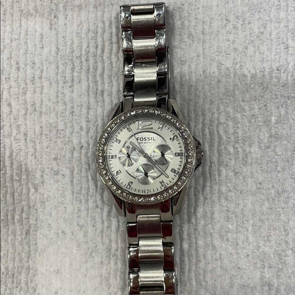 Fossil Swarovski watch